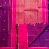 Vera Contrast Border Kanchipuram Silk Saree