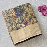 Tussar kalamkari saree