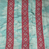 Anagha Foliage Kutch Embroidered Kanchi Silk Saree