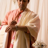 Dusty Pink Pure Chanderi Kurta