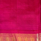 Mila korvai floral kanchi silk saree