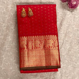Red Sumangala Kanchipuram Silk Saree