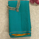 Ranya Teal Varnam Kanchipuram silk saree