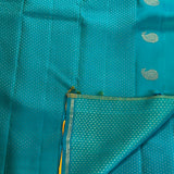 Ranya Teal Varnam Kanchipuram silk saree