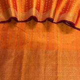 Trayi Violet Kanchipuram Silk Saree