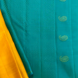 Ranya Teal Varnam Kanchipuram silk saree