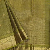Trayi Olive Kanchipuram Silk Saree