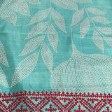 Anagha Foliage Kutch Embroidered Kanchi Silk Saree
