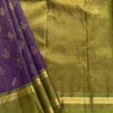Sumangala Zari Checks Kanchipuram Silk Saree