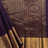 Sumangala Dark Purple Kanchipuram Silk Saree