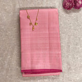 Alani temple striped kanchipuram silk saree