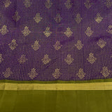Sumangala Zari Checks Kanchipuram Silk Saree
