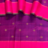 Vera Contrast Border Kanchipuram Silk Saree