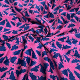 Webnet Block Printed Silk Fabric