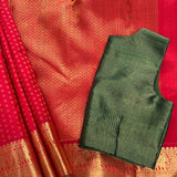 Red Sumangala Kanchipuram Silk Saree