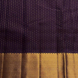 Sumangala Dark Purple Kanchipuram Silk Saree