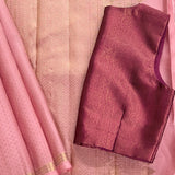Meera Pearl Blush Kanchipuram Silk Saree