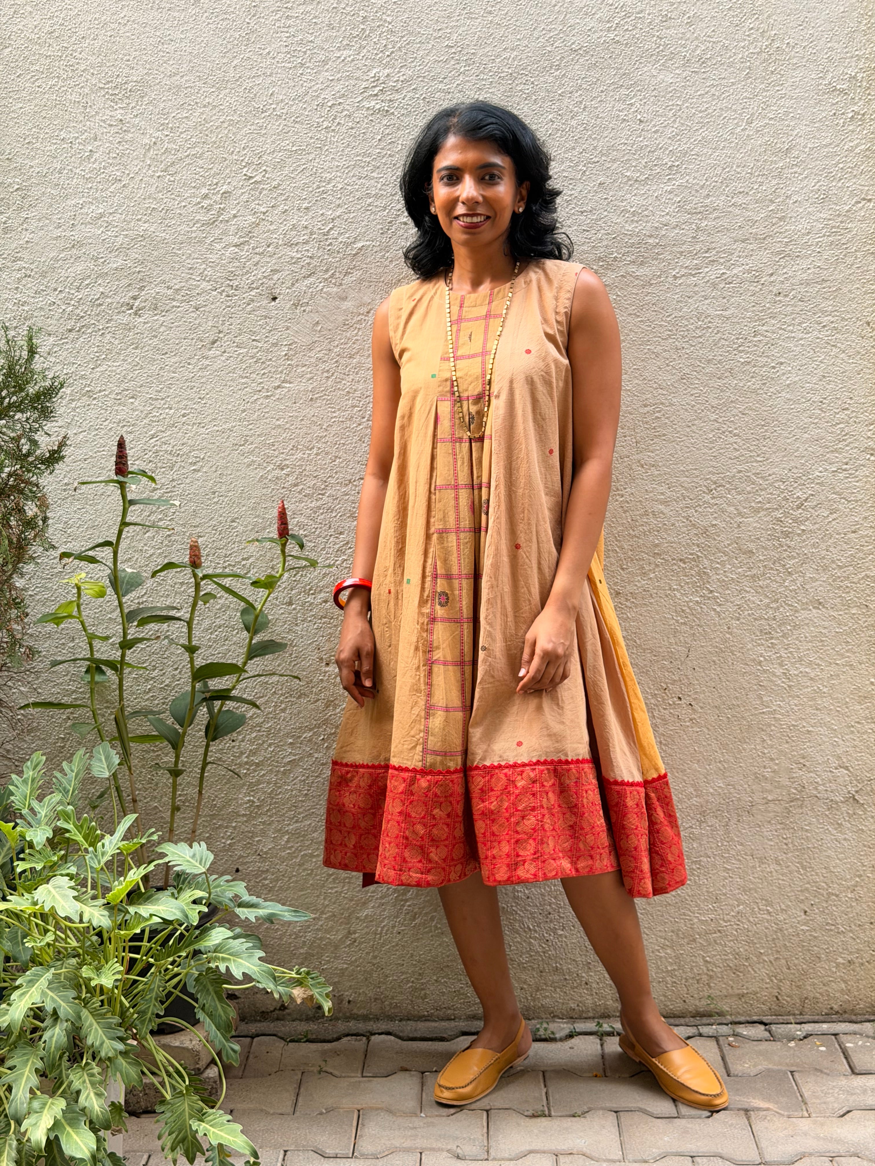 Kaleidoscope Montage Kanchi Cotton Dress