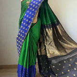 Trayi Kamadhenu kanchipuram silk saree