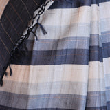 Striped handloom tussar saree