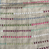 Colour blocked tussar saree