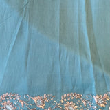Organza pitai work saree