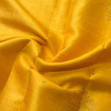 Tussar mukaish work saree