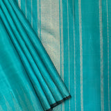 Temple Border Kanchipuram Silk Saree - Green