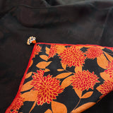 Black  Organza Flip Saree
