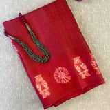 Maya shibori tussar saree