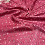 Veena Rose Petals Tussar Saree - Pink