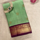 Mohana Rudraksham Kanchipuram Silk Saree