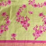 Mila camelia kanchipuram silk saree