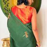 Mishrita Textural Symphony Kanchi Organza Saree