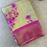 Mila camelia kanchipuram silk saree