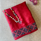 Tushara kutch embroidered saree