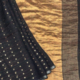 Silk Sequinned Saree