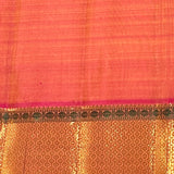 Vera Small Bordered Kanchipuram Silk Saree - Yellow