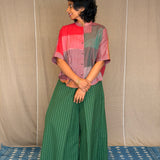 Elements Prairie Striped Top - Grass