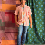 Elements Daffodil Ikat Shirt - Pink