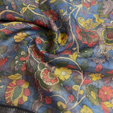 Sameeksha organza kalamkari saree