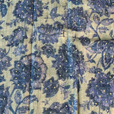 Tussar applique saree