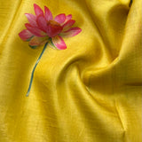 Veena floral tussar saree