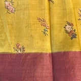 Maya floral tussar saree