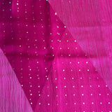 Handwoven matka silk saree