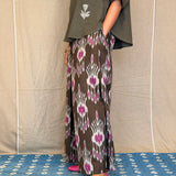 Elements Plume Flared Ikat Pants - Sparrow