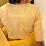 Jwala Silk Blouse - Cream