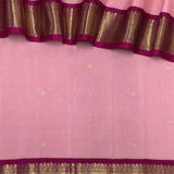 Mohana Rudraksham Kanchi Silk Saree - Pink