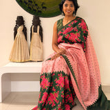 Mila Petal Twist Kanchipuram Silk Saree