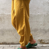 Kaleidoscope Axis Cotton Pants - Mustard